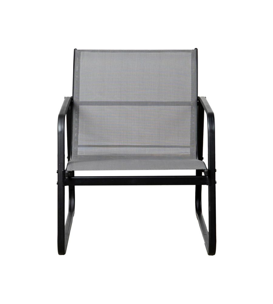 Set da giardino eurogarden "magnolia" grigio 4 sedute e tavolino