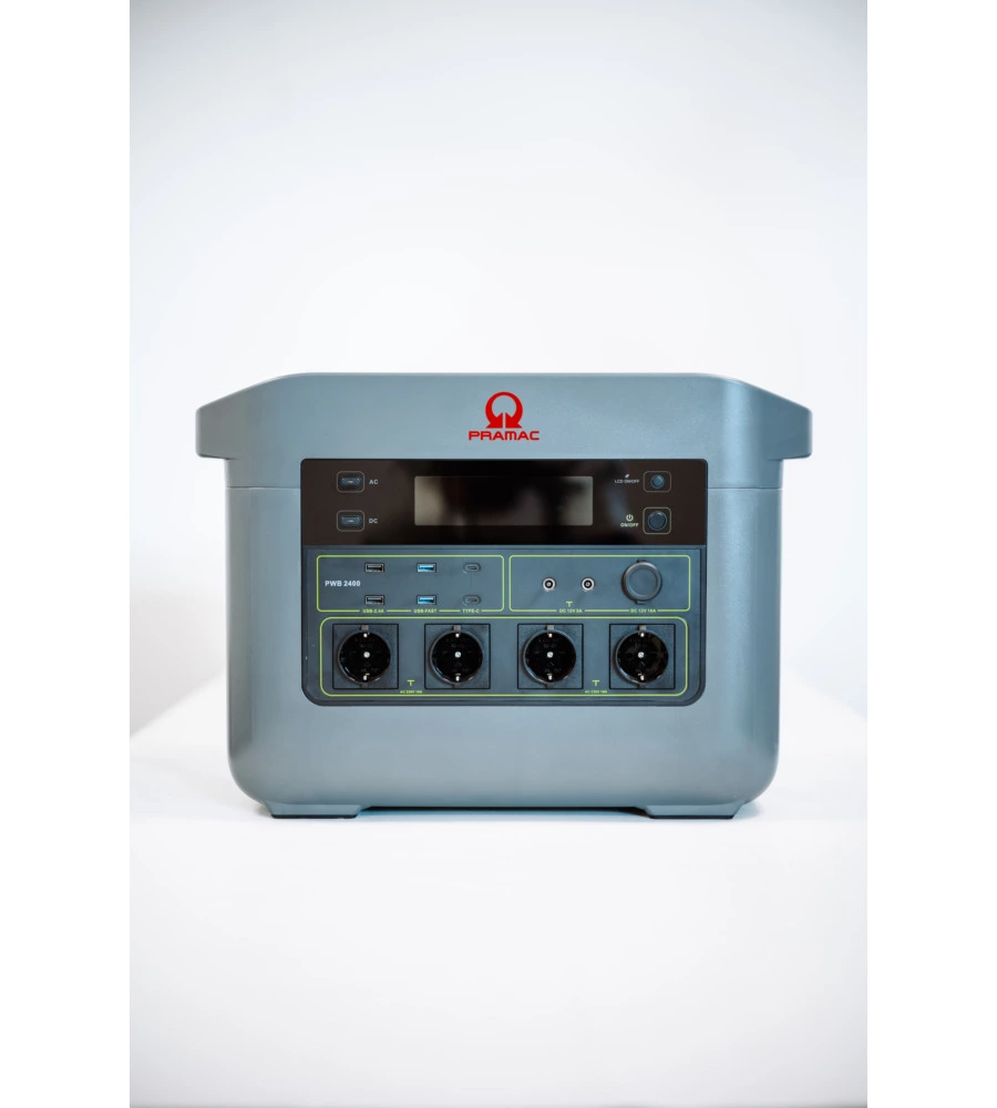Power station portatile pramac "power station pwb2400" 2400w 2152 ah