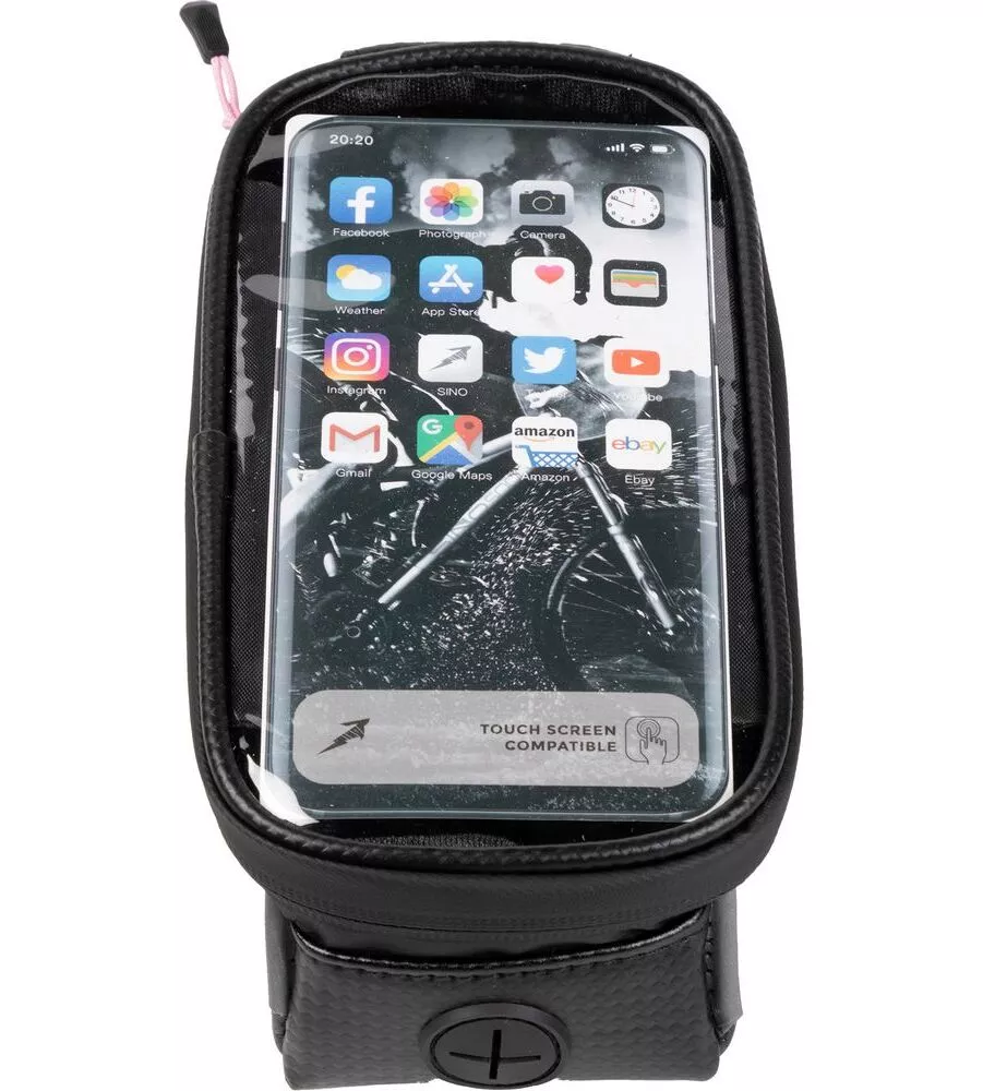Borsa per bicicletta gazzetta dello sport "sprinter" idrorepellente, 10x10x20 cm
