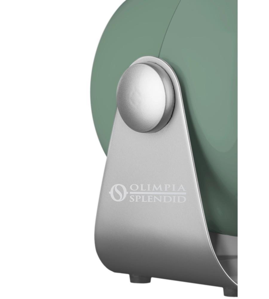 Termoconvettore ceramico olimpia splendid "caldodesign s" verde, 1,8 kw
