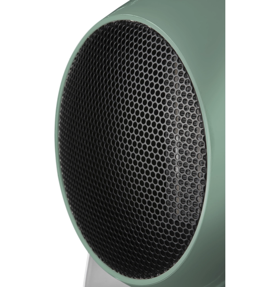 Termoconvettore ceramico olimpia splendid "caldodesign s" verde, 1,8 kw