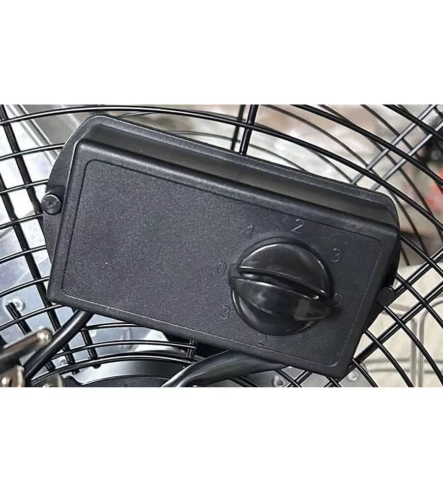 Ventilatore da appoggio easy system nero 220w