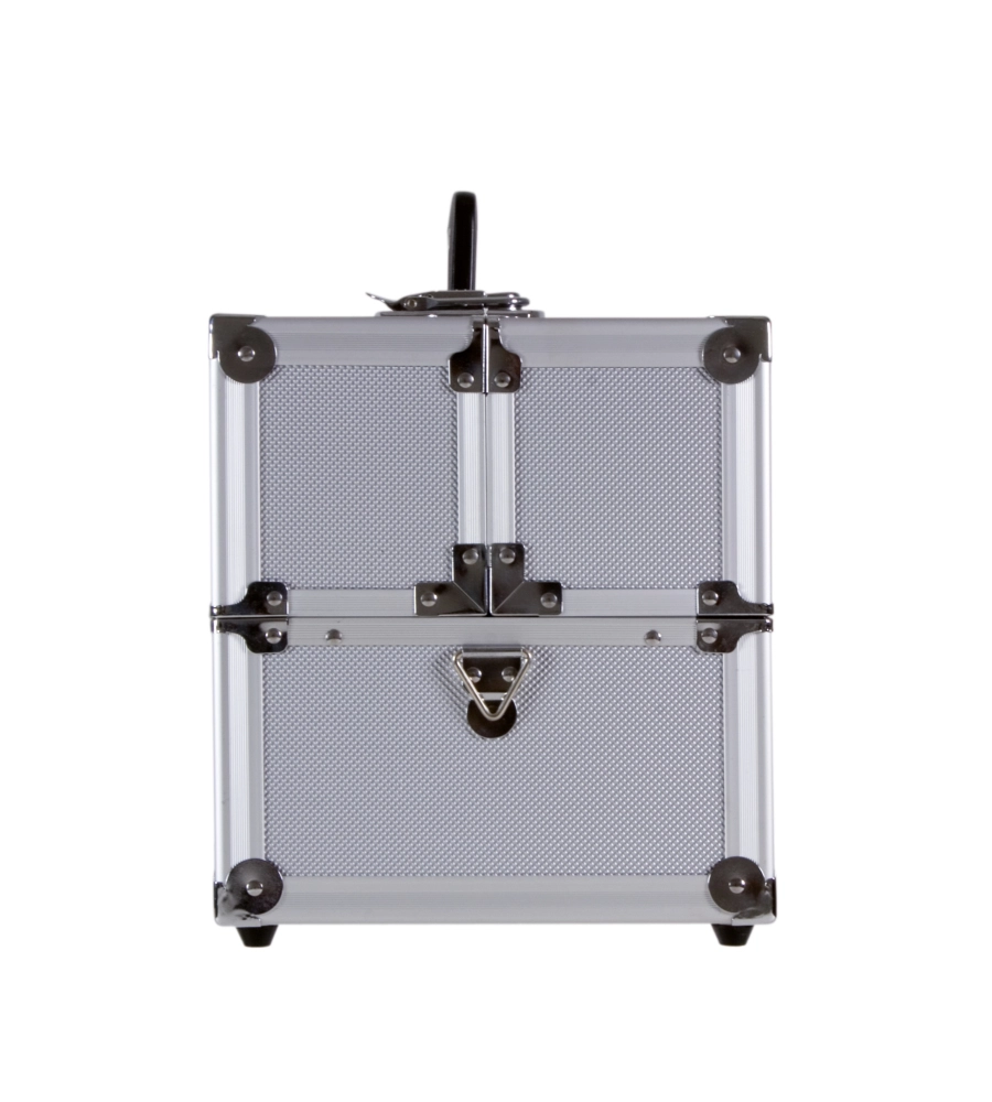 Valigia portautensili estensibile valex in alluminio 5 scomparti 37x28x22 cm