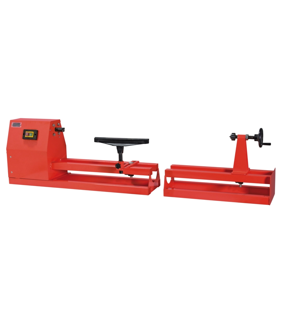 Tornio per legno elettrico valex "g1000b" compattabile tornitura 350 mm 370w