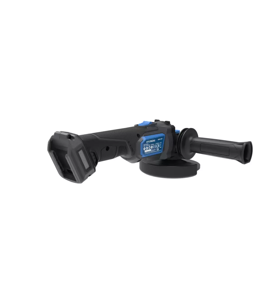 Kit trapano a percussione e smerigliatrice angolare a batteria hyundai 2 batterie 20v 2ah/4ah e caricabatterie - cod. 25851