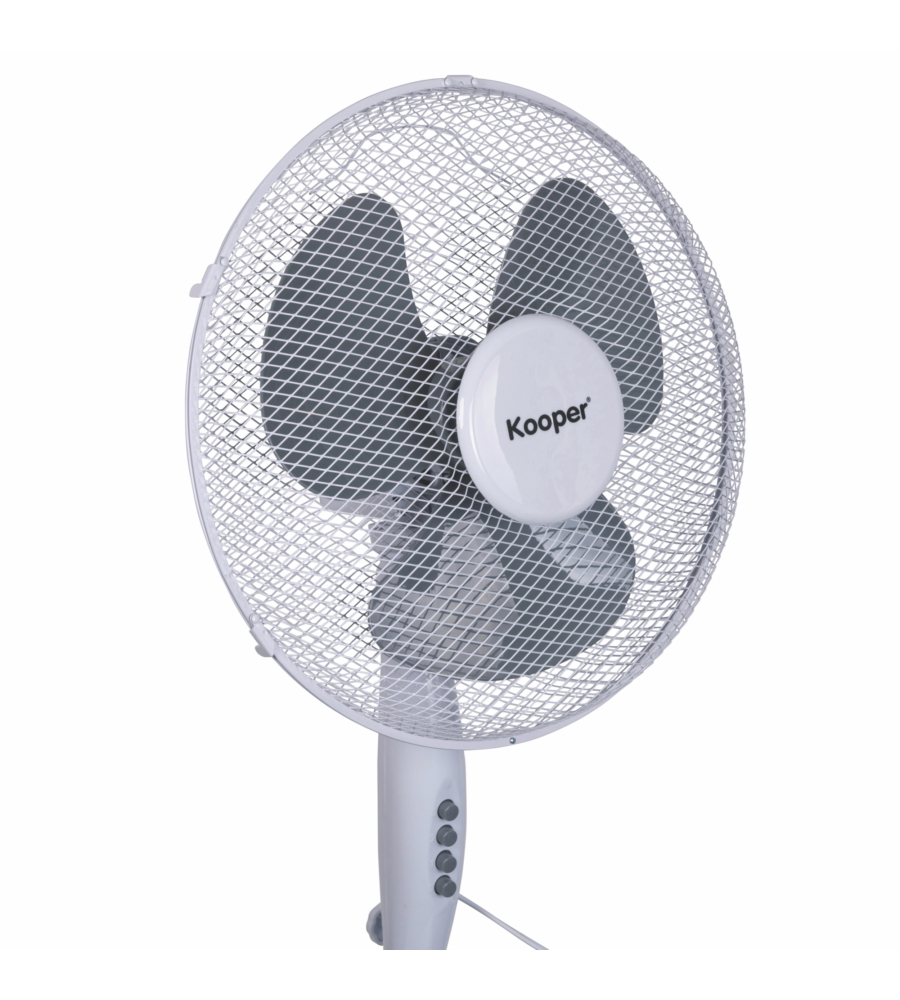 Ventilatore a piantana kooper "articfresh" bianco 45w