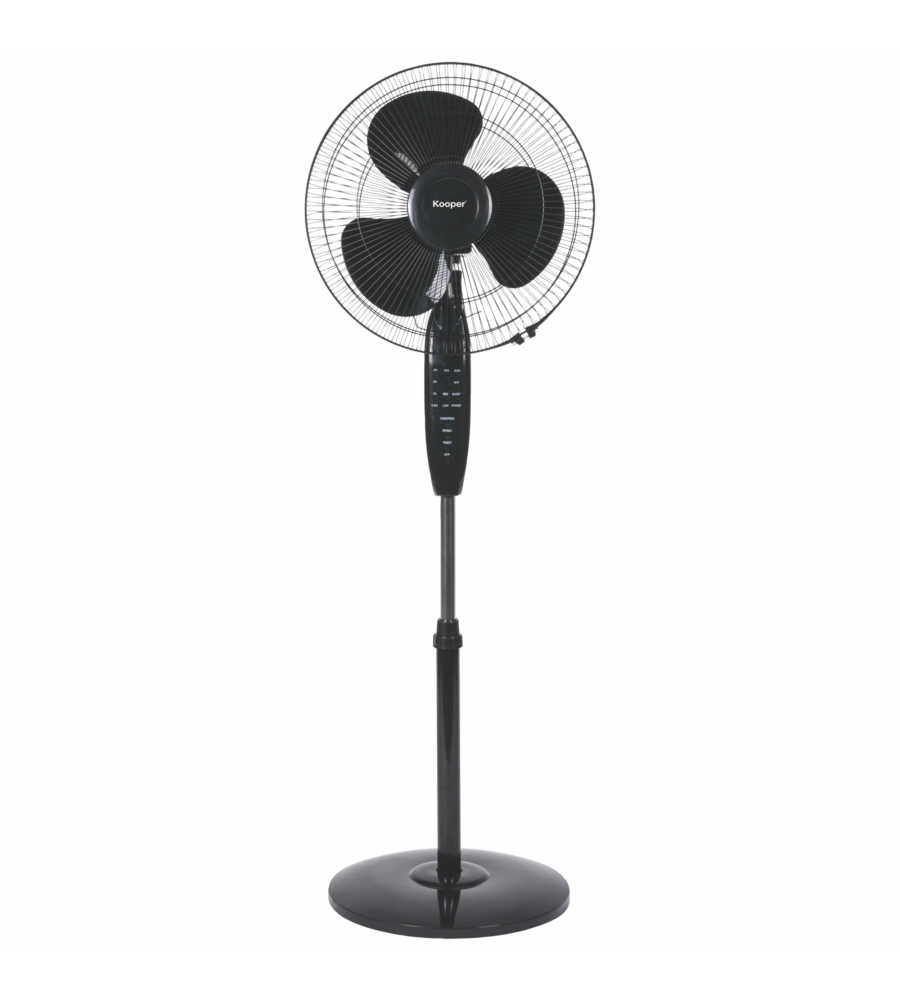 Ventilatore a piantana kooper nero 45w