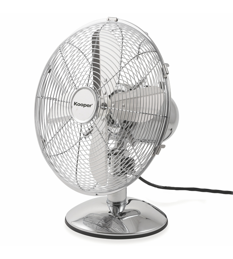 Ventilatore da tavolo kooper grigio 35w