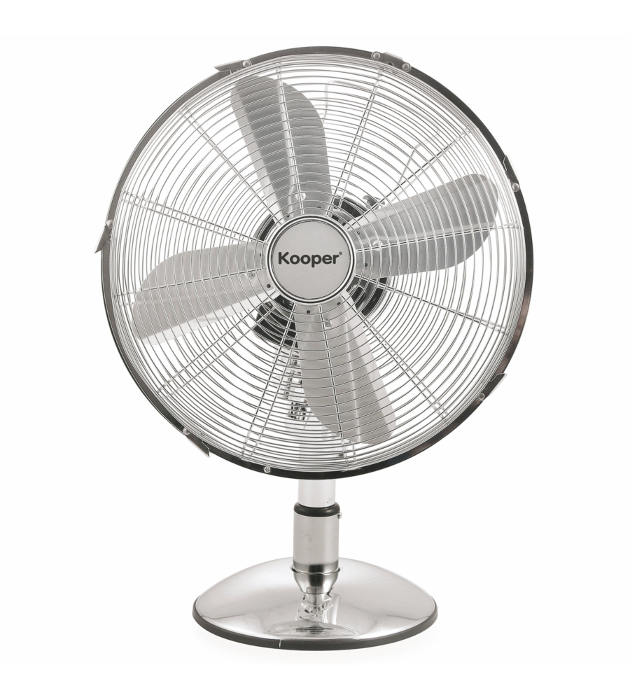 Ventilatore da tavolo kooper grigio 35w