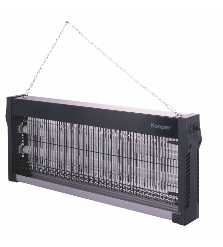 Zanzariera elettrica kooper nero 40w