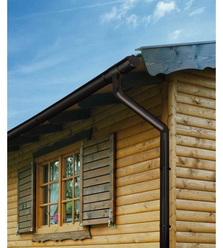 CANALE DI GRONDA SV 25 MARRONE 2 M IN POLIMGLASS - Foto 4