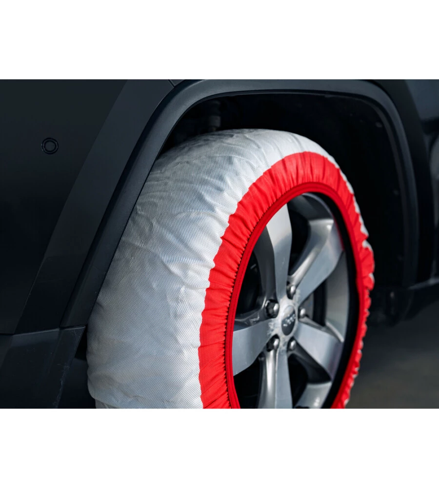 Coppia di calze da neve snow drive "heavy duty" per maxi suv e furgoni, tg 74 - 17148 sd74