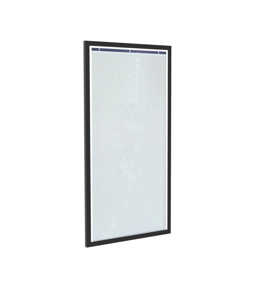 Vetrata con serranda artplast in alluminio per casetta modulare 96x200 cm