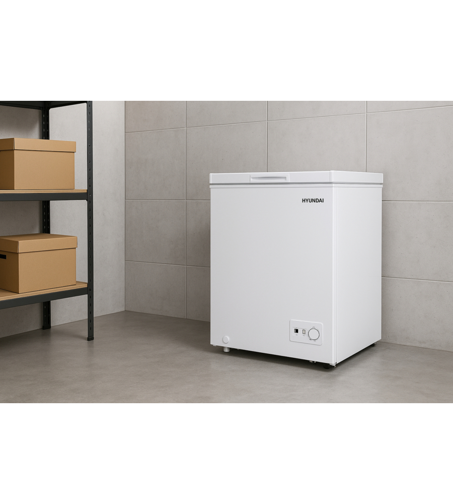 Congelatore orizzontale hyundai "cfhn-100sh4we0" 98 l 54,5x48x85,5 cm