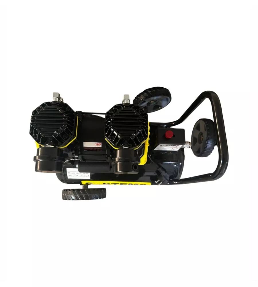 Compressore aria silenziato system+ 24l
