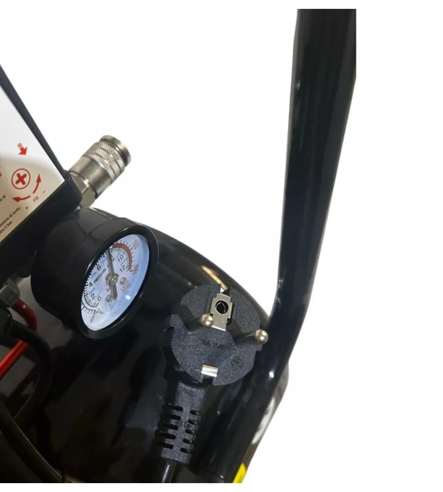 Compressore aria silenziato system+ 24l