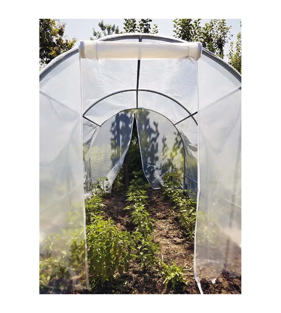 Telo di ricambio verdemax per serra spring maxi in pe 200x450x175 cm