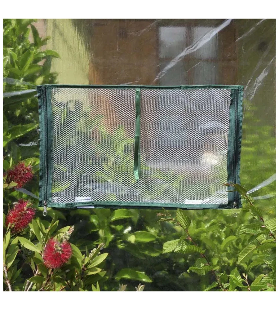 Telo di ricambio verdemax per serra narciso in plastica trasparente 185x240x205 cm