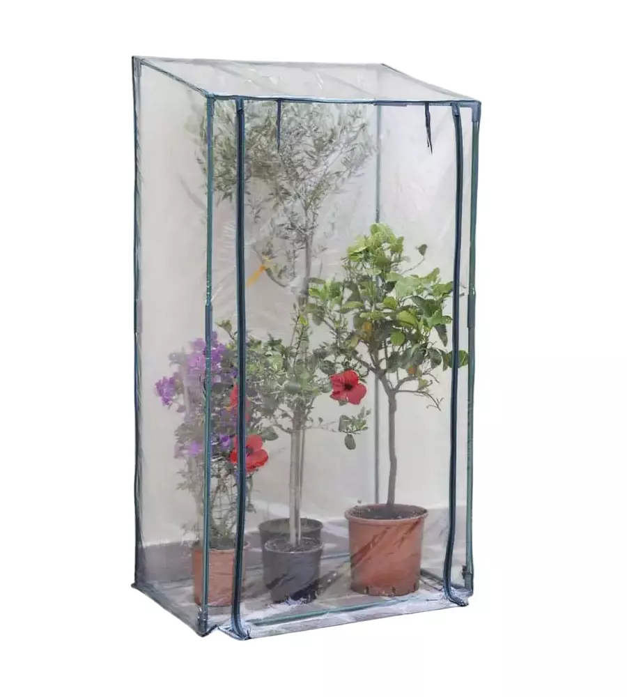 Telo di ricambio verdemax per serra buganvillea in tnt trasparente 100x70x189 cm