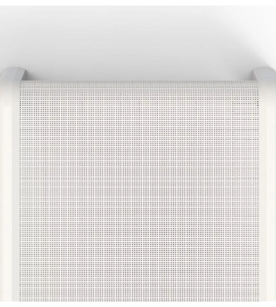 Sdraio reclinabile e ripiegabile keter "mallorca" in polipropilene bianco 187,5x58x29 cm