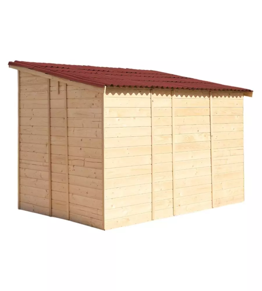 Casetta in legno da giardino habrita "cd 2820.01" 320x220x220 cm