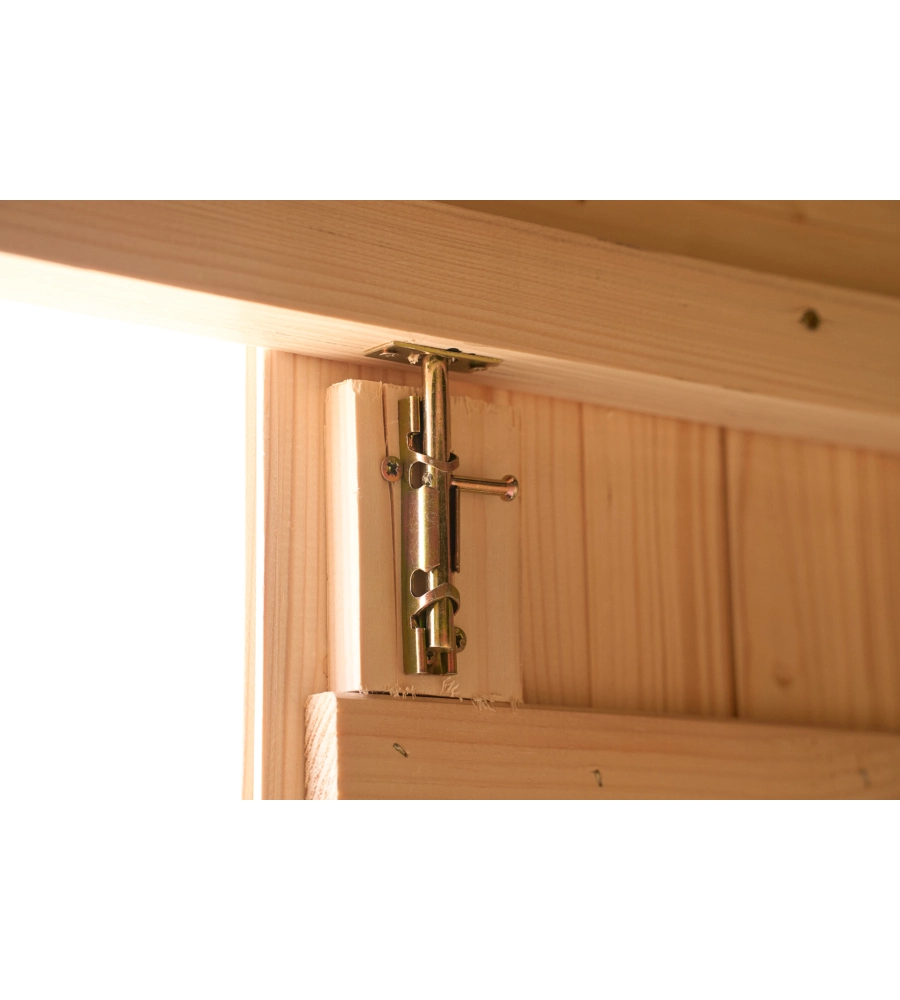 Casetta in legno da giardino habrita "cd 2820.01" 320x220x220 cm