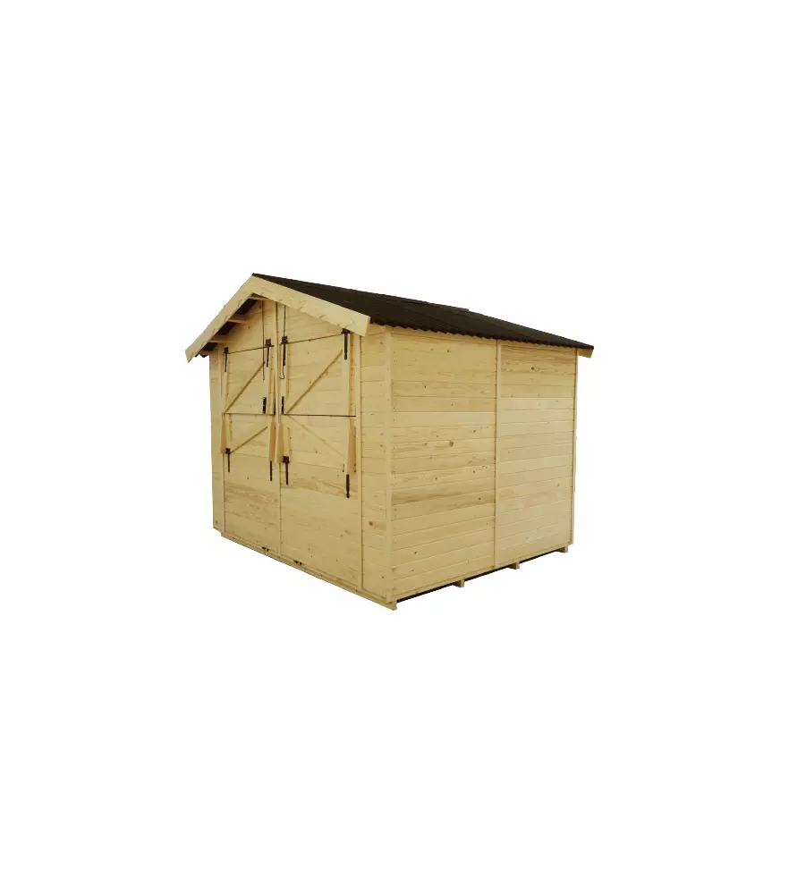 Chiosco in legno da esterno habrita "sylva 3624" 375x274x240 cm