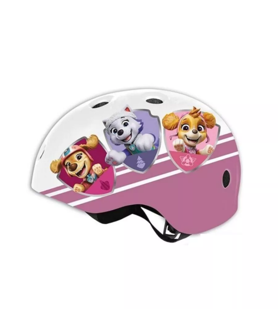 Caschetto bici per bambini "paw patrol girl sreet" tg m 53-55