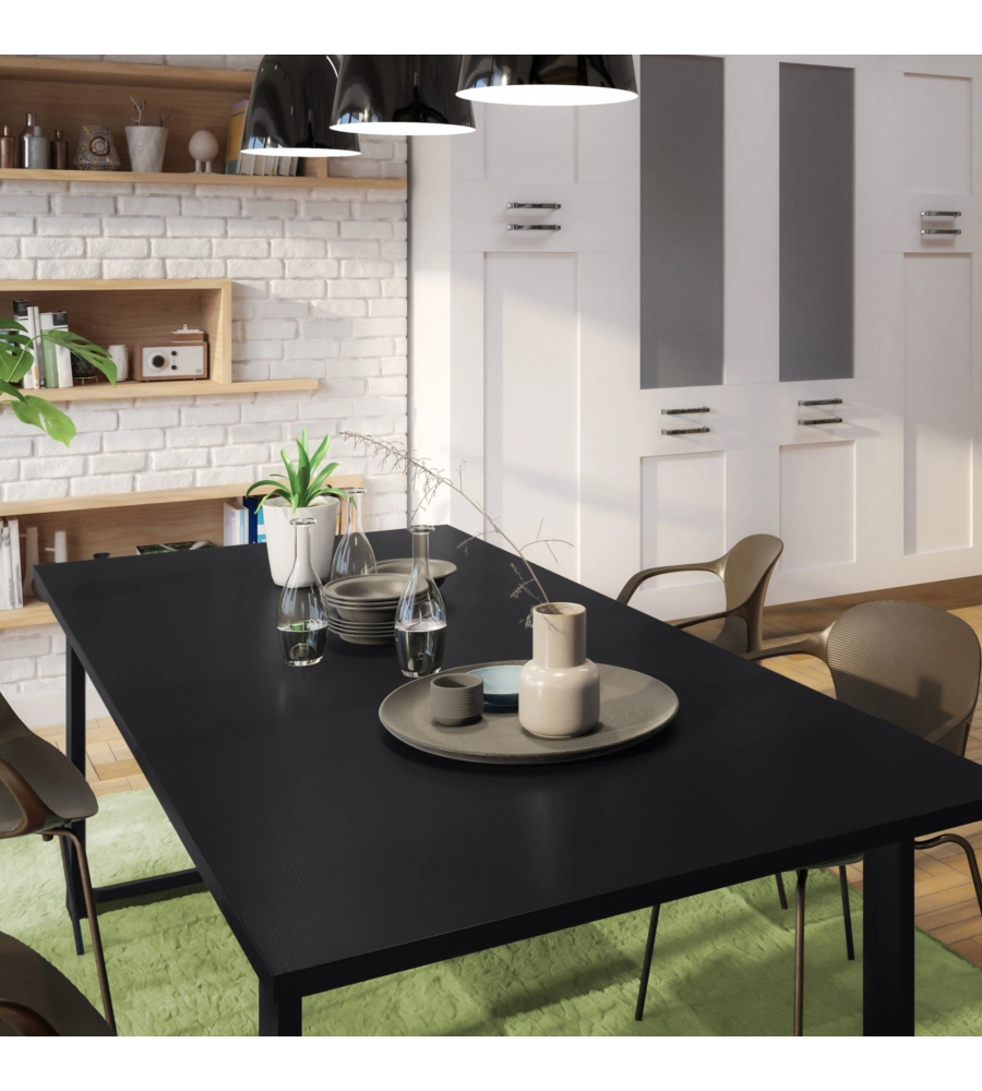 Pittura per restauro legno mobili "eco mobili" nero 500 ml