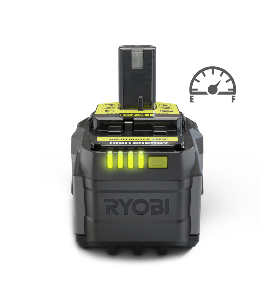 Batteria di ricambio ryobi "high energy rb1880t" 18v 8ah