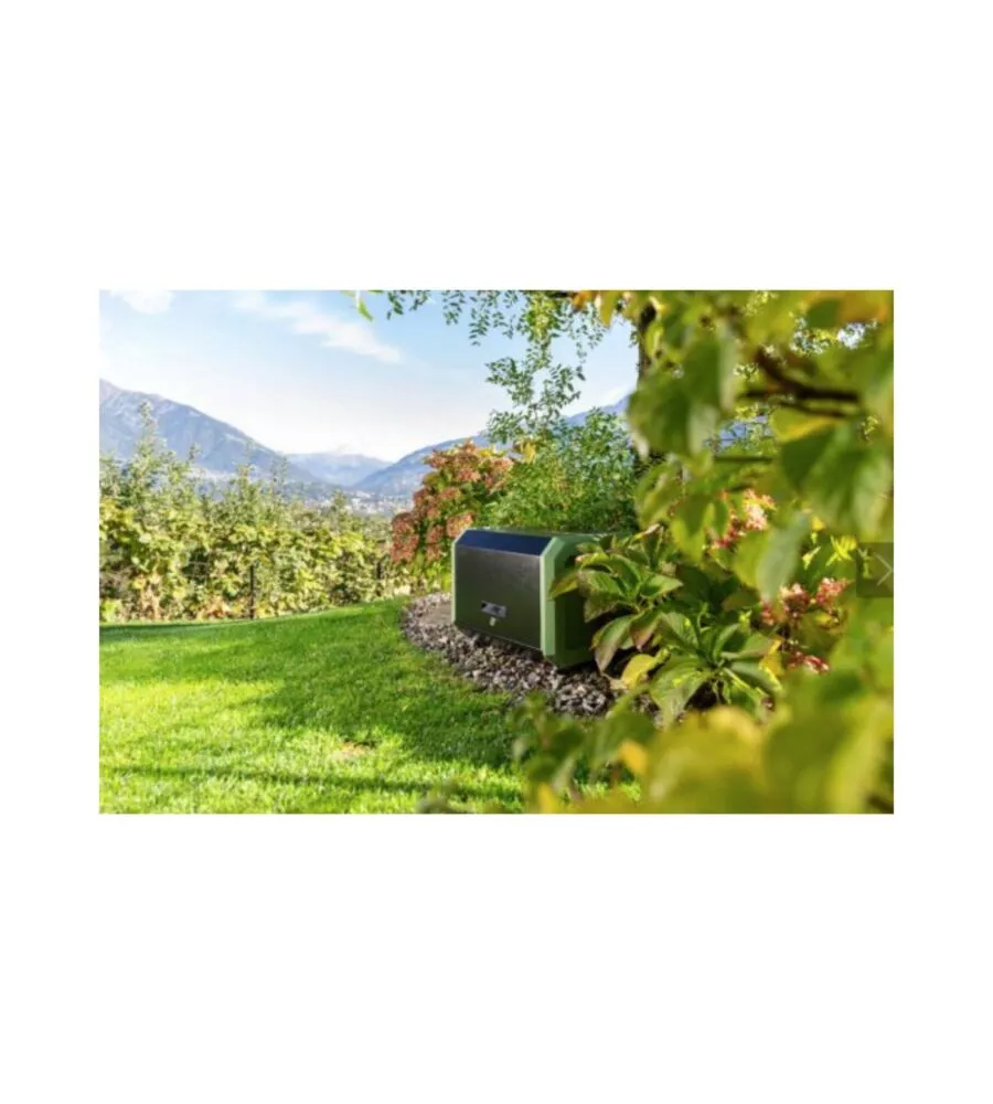 Geyser nebulizzatore antizanzara elettrico e batteria stocker "pro" 120v / 12v, alimentazione e batteria non inclusi