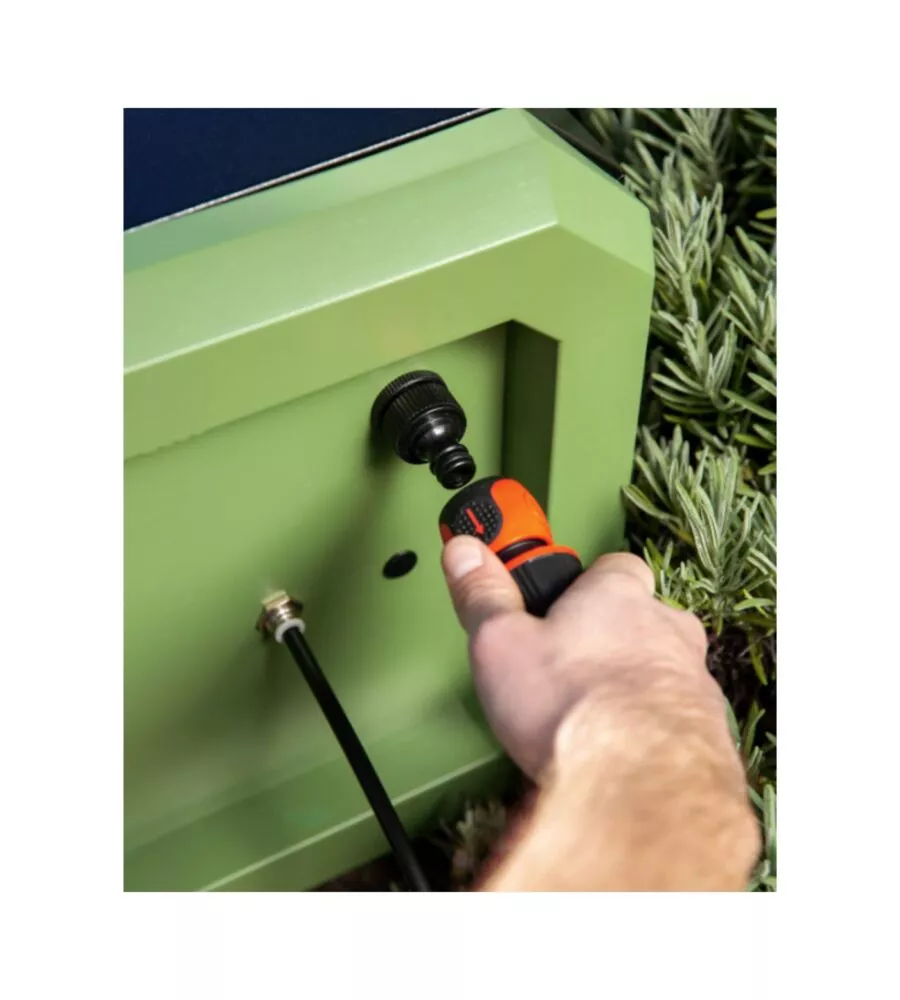 Geyser nebulizzatore antizanzara elettrico e batteria stocker "pro" 120v / 12v, alimentazione e batteria non inclusi