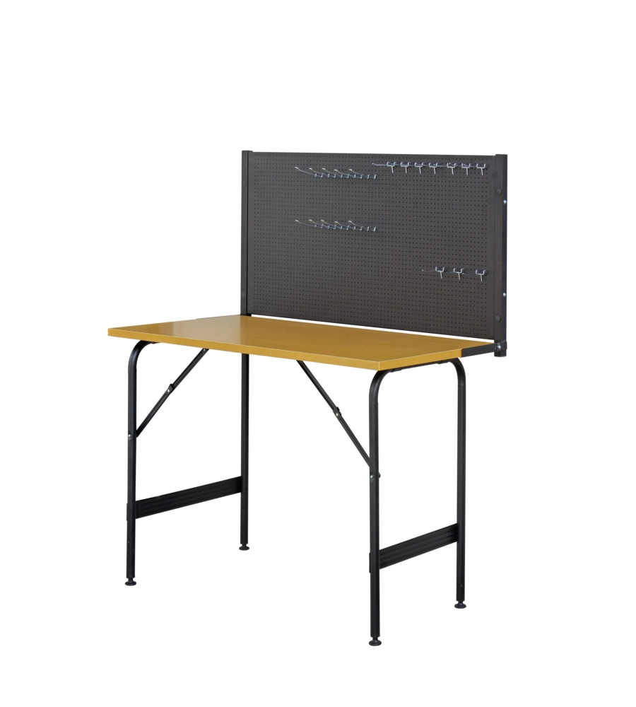 Banco da lavoro richiudibile con pannello valex - 117x60x145 cm