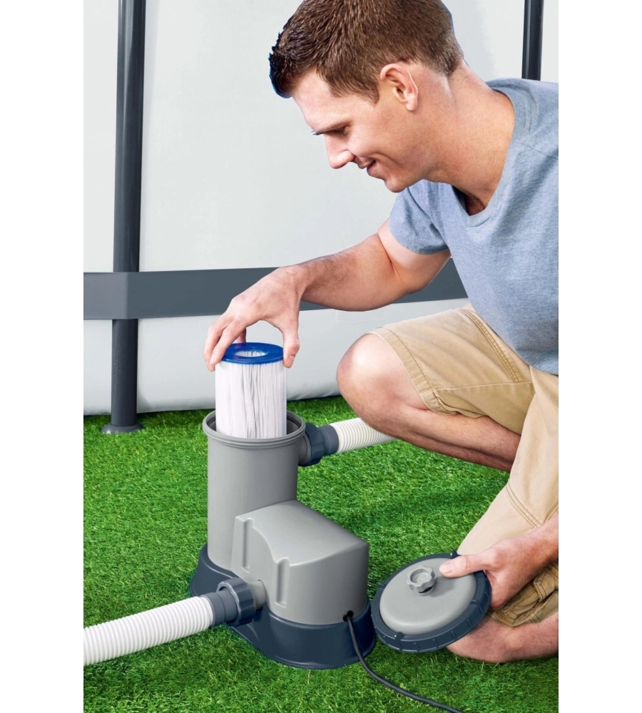 Pompa filtro a cartuccia bestway tipo iii-a/c 5678 l/h