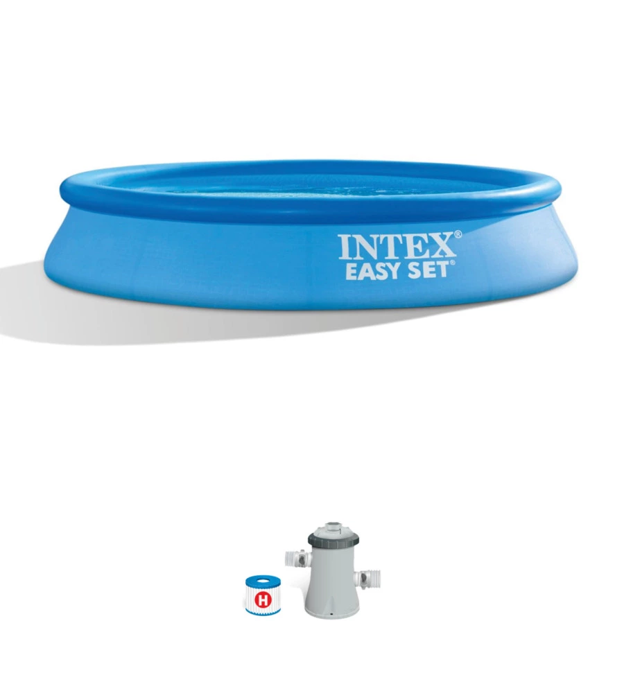 Piscina gonfiabile autoportante rotonda intex "easy set" 305x305x61 cm - cod. 28118np