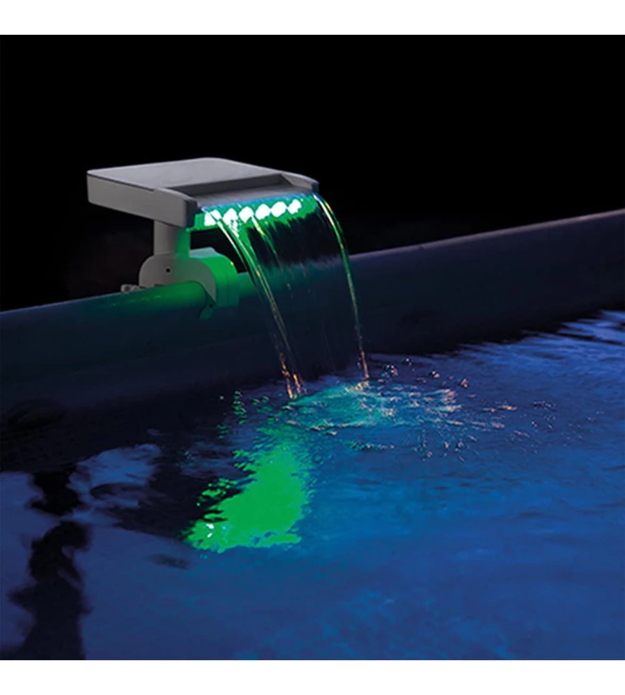 Cascata per piscine intex con led multicolore - cod. 28090