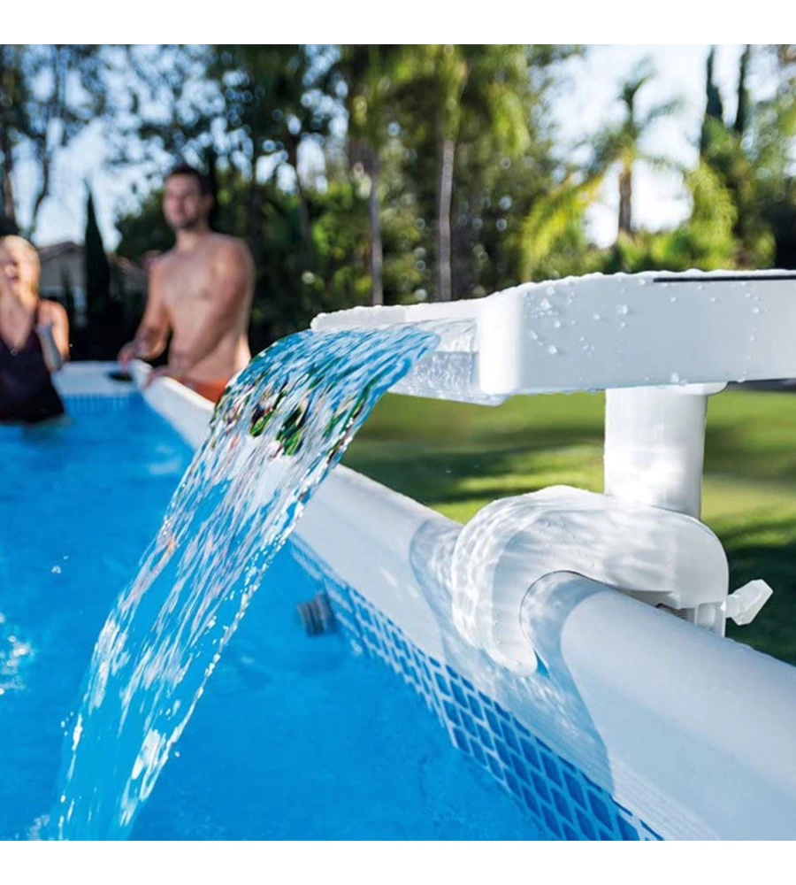 Cascata per piscine intex con led multicolore - cod. 28090