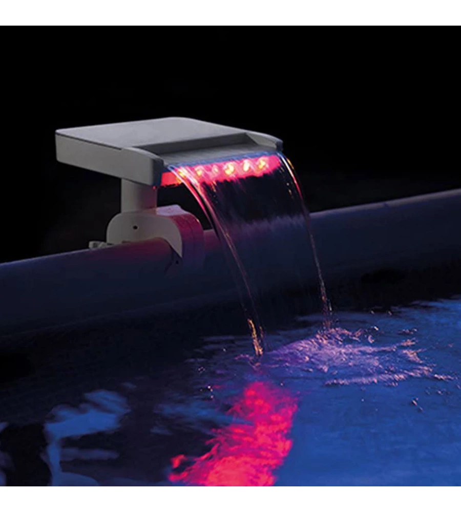 Cascata per piscine intex con led multicolore - cod. 28090