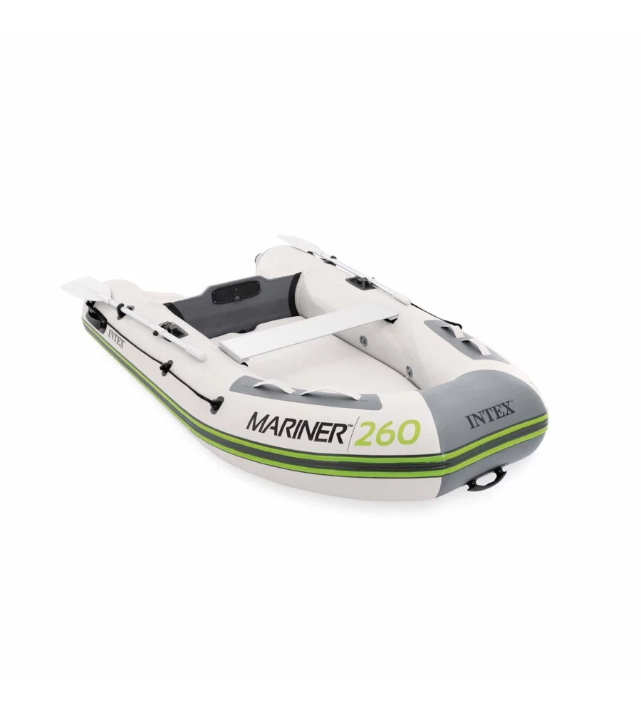 Canotto gommone gonfiabile intex "mariner 260" 2 posti 259x155x41 cm - cod. 68395np