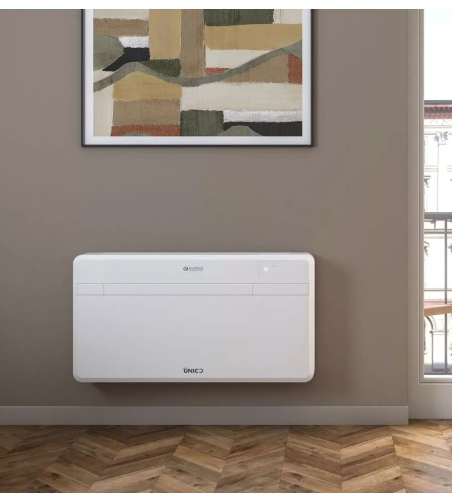 Climatizzatore caldo freddo olimpia splendid pompa di calore "unico next 12 hp evanx" monosplit e senza unita' esterna 9000 btu