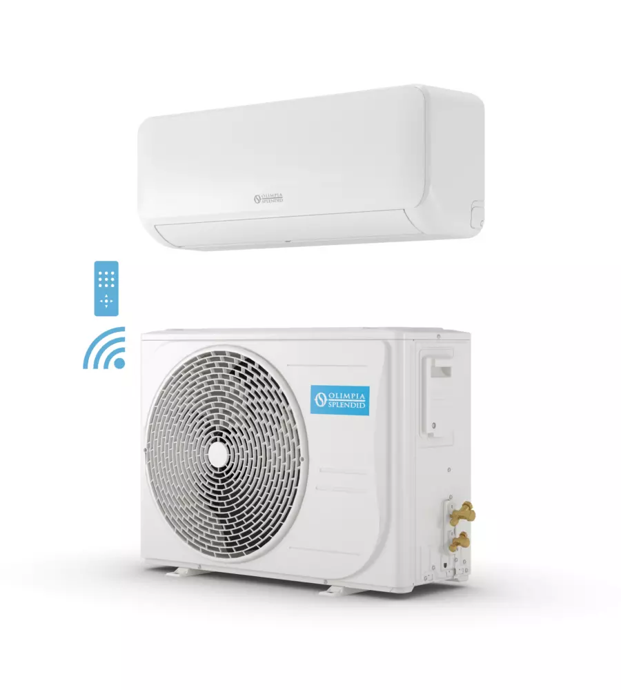 Climatizzatore caldo freddo olimpia splendid "lybex e inverter 9" monosplit e unita' esterna