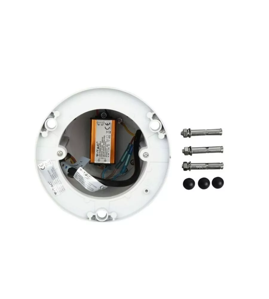 Lampada led da terra da esterno vtac bianco 6400k 80cm