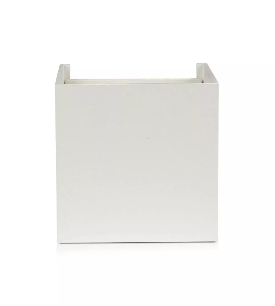 Applique led da esterno quadrata a doppio fascio luminoso vtac bianco 3000k