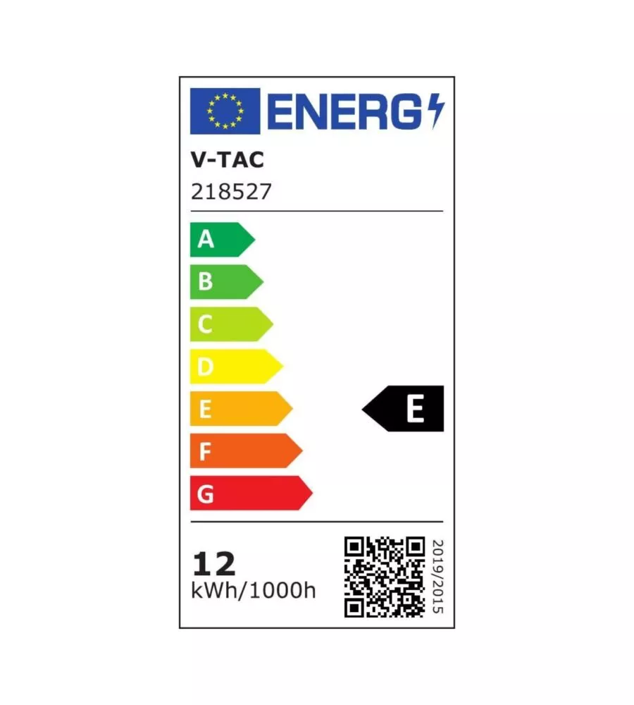 Applique led da esterno quadrata a doppio fascio luminoso vtac bianco 3000k