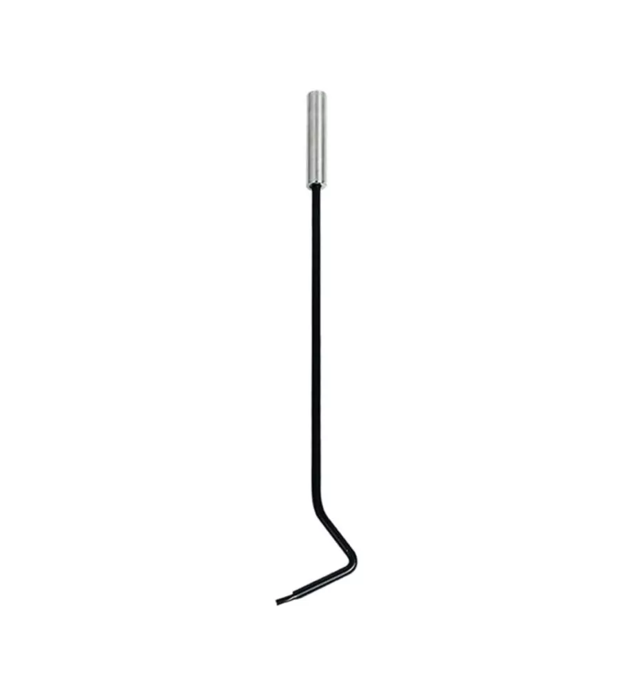 Set 3 accessori per caminetto easy system in metallo nero