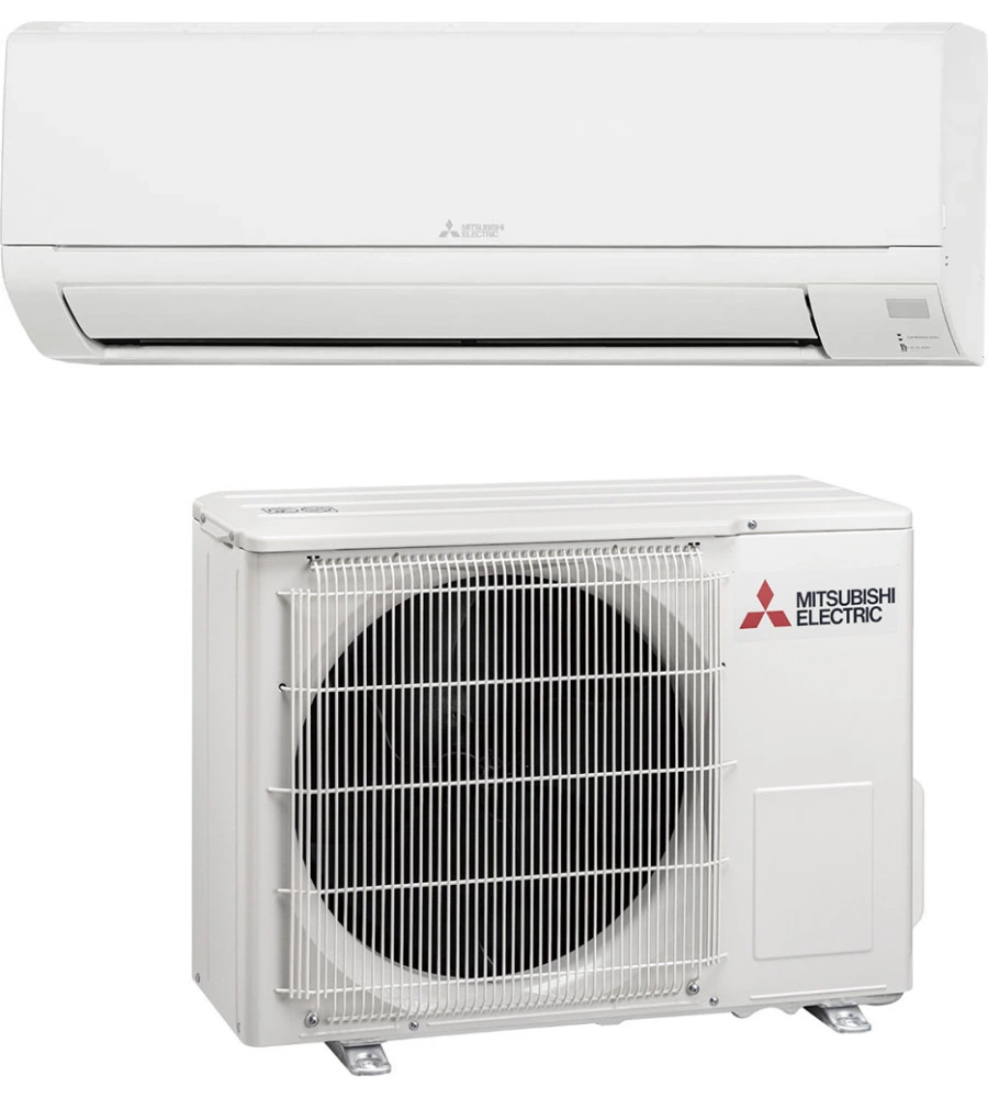 Climatizzatore caldo freddo mitsubishi linea smart serie m pompa di calore "msz-dw25vfkit" monosplit e unitÀ esterna 9000 btu