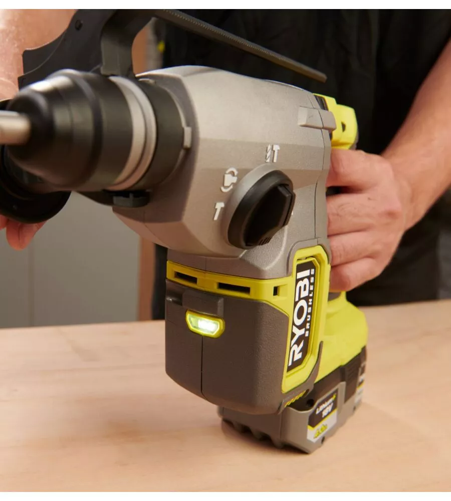 Trapano tassellatore a batteria ryobi "rsds18bl-0" solo corpo macchina sds 18v