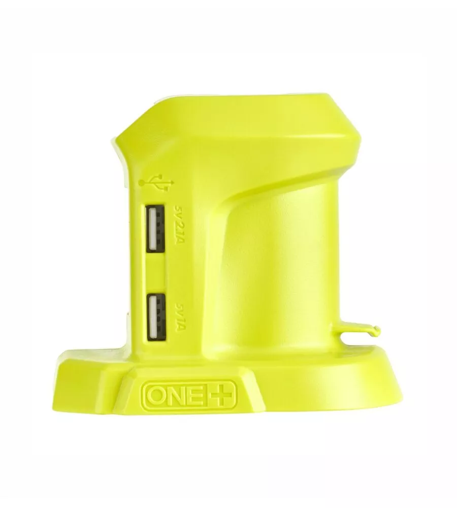 Adattatore a batteria con usb ryobi "r18usb-0" solo corpo macchina 18 v