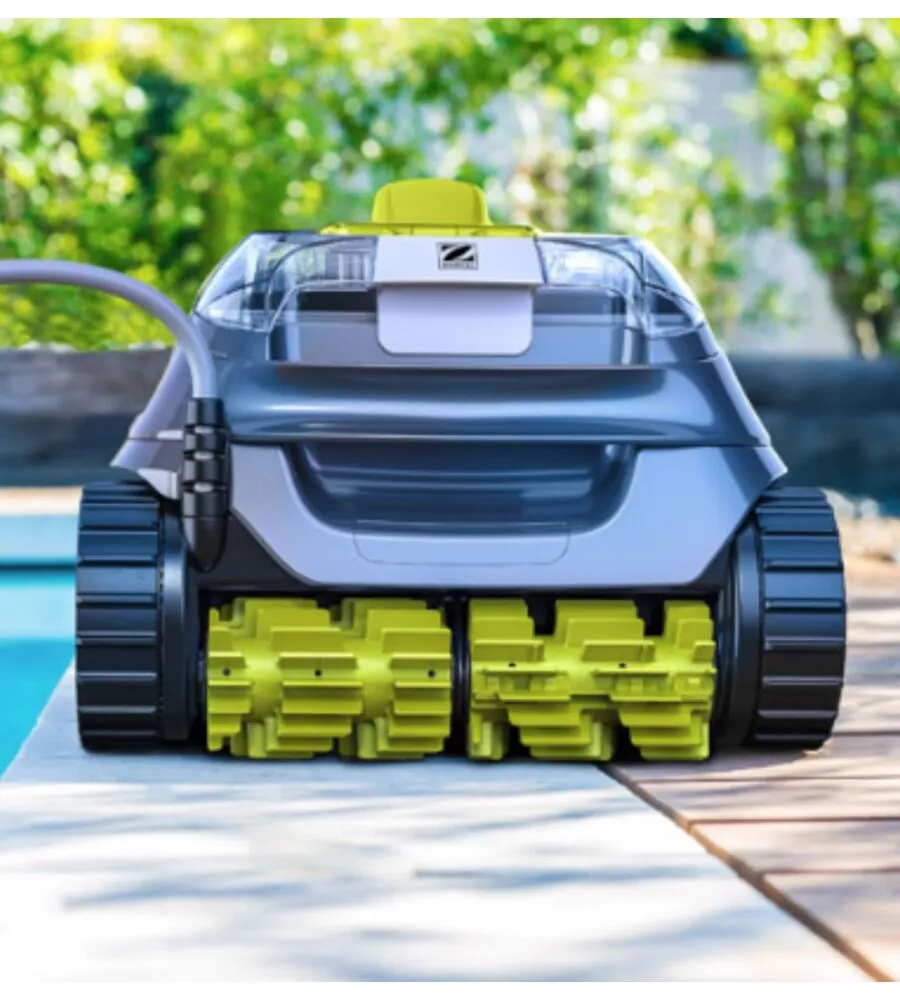 Robot pulitore elettrico per piscine gre "cnx 2020" 4l