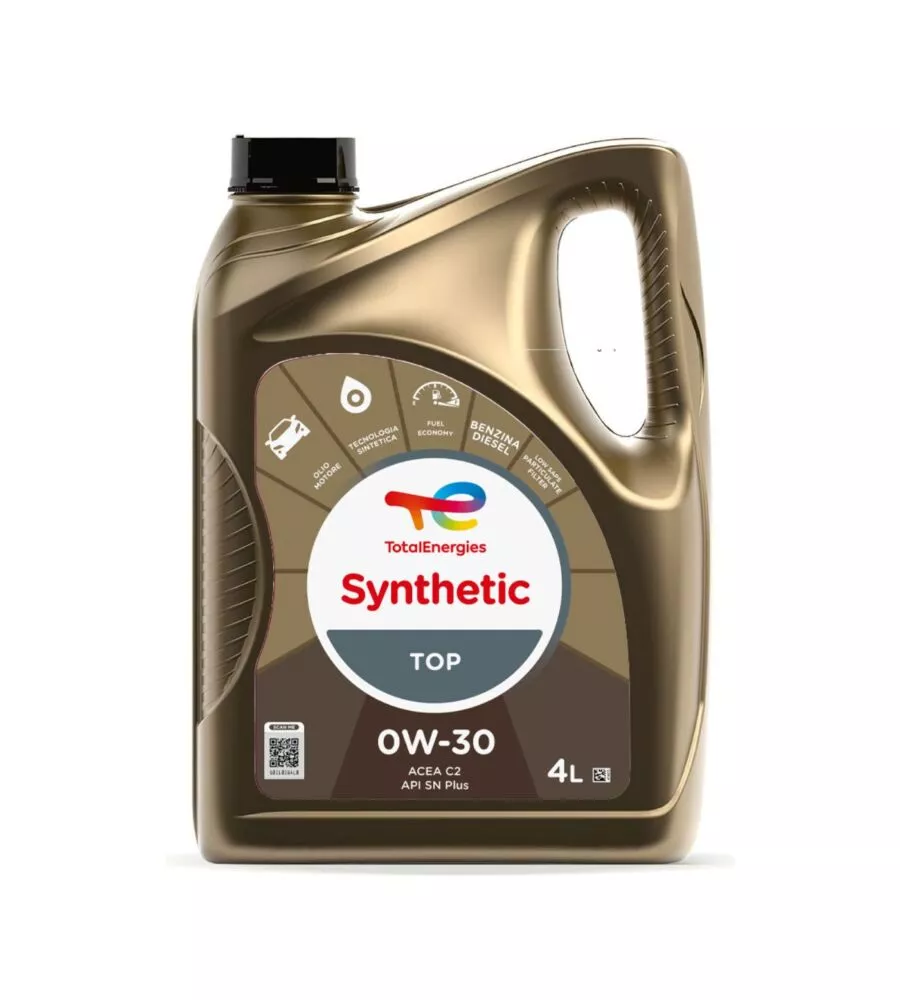 Olio motore total "synthetic top 0w30" 4l
